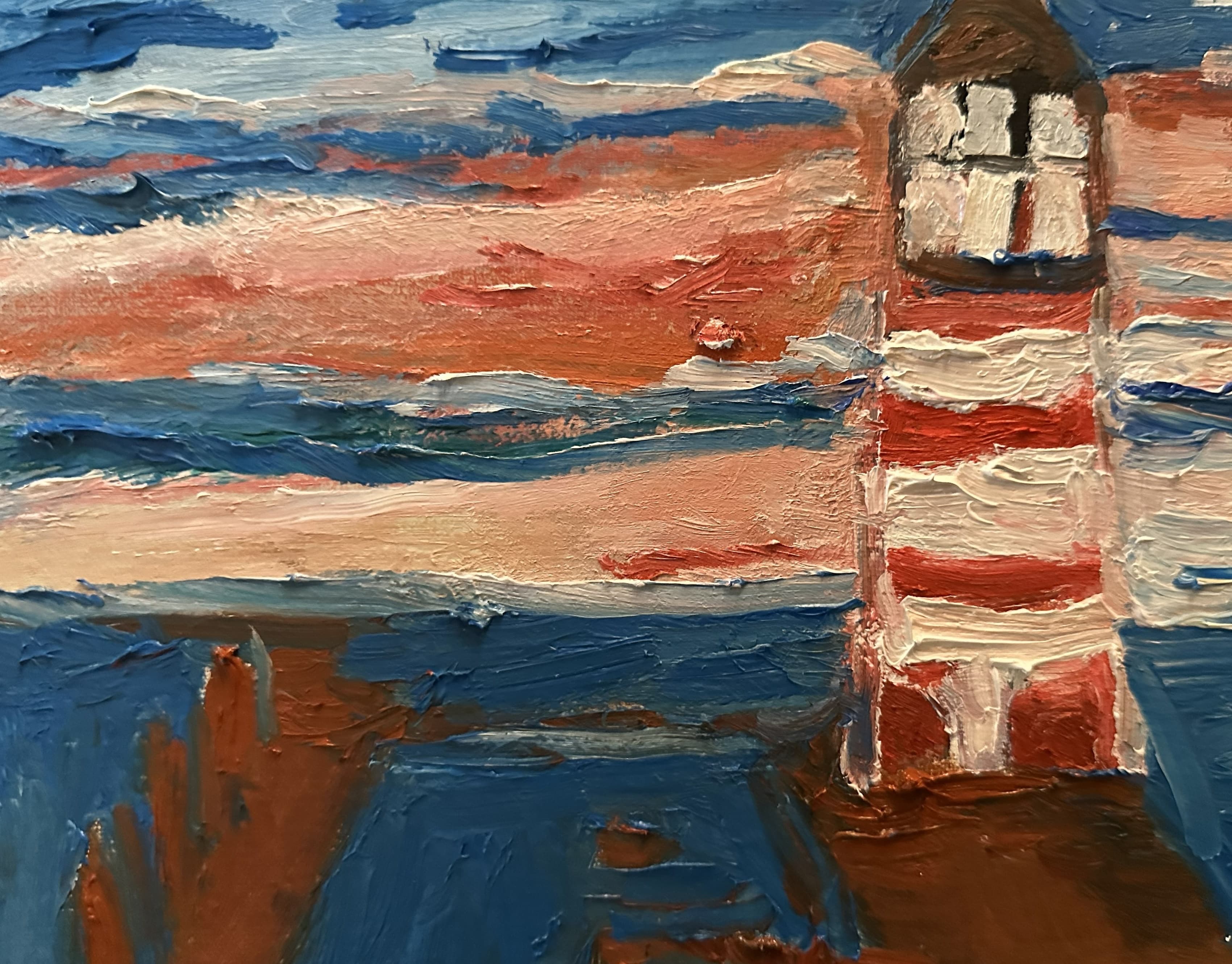 Beacon at Sunset