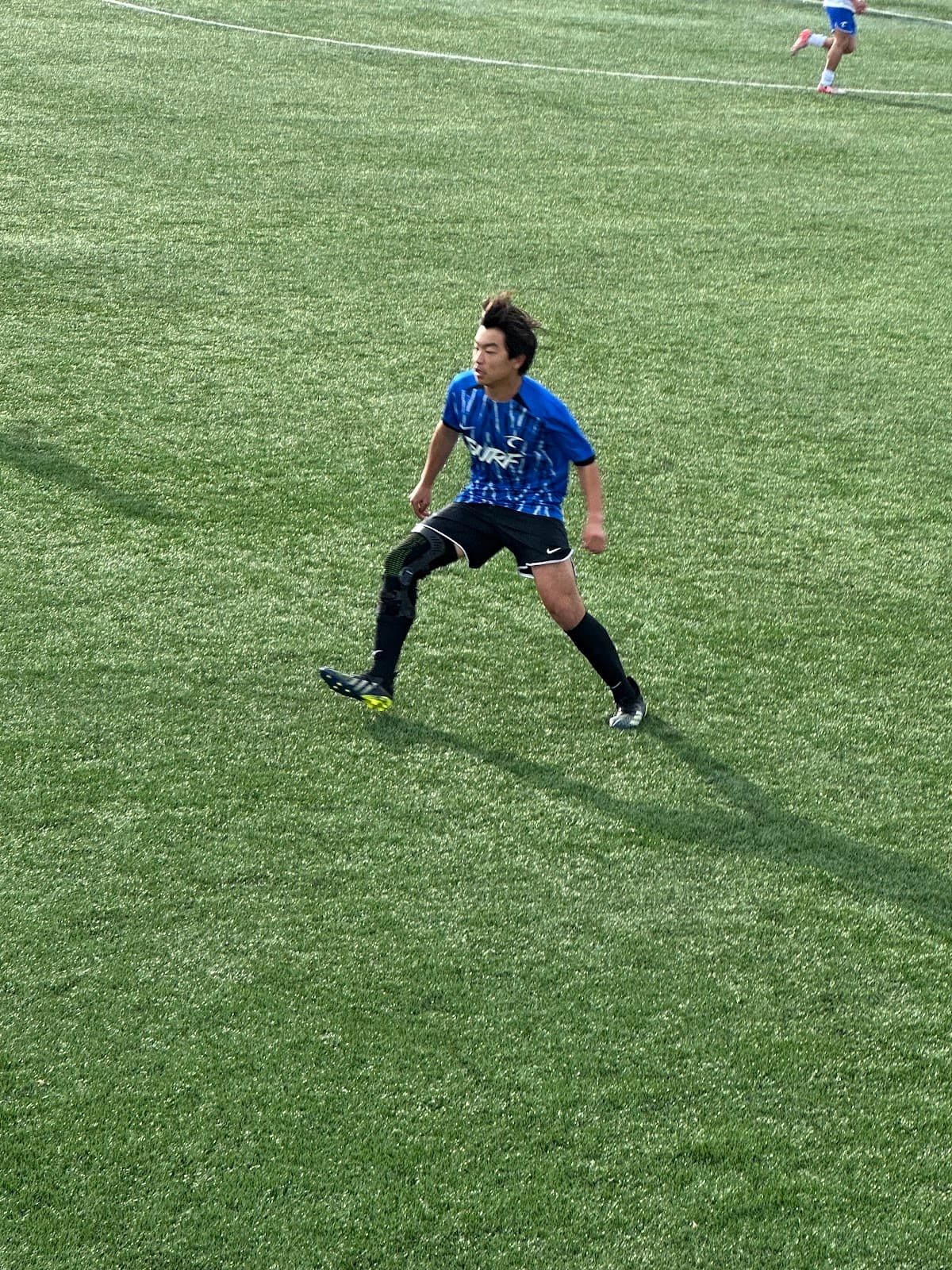 The 15-Minute Test in a Heavy Knee Brace